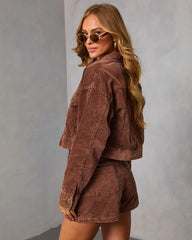 Coffee Meets Corduroy Jacket