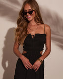 Valina Tiered Cut Out Maxi Dress