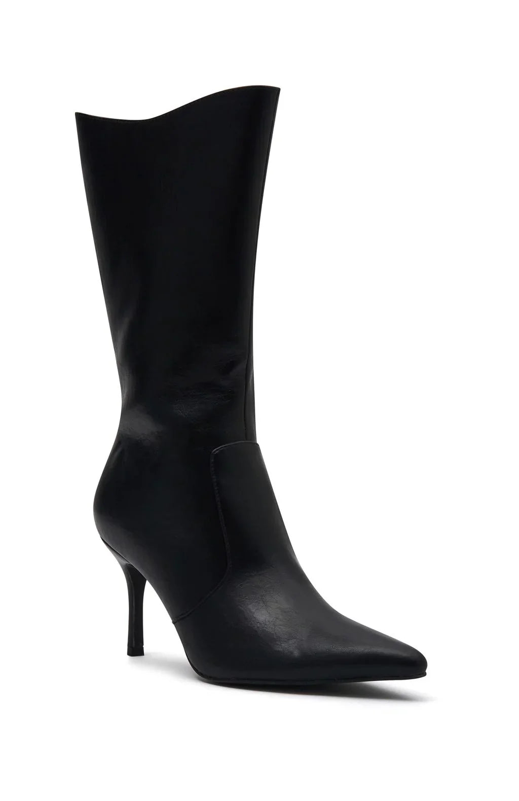 Myla Calf Boots Vintage Black