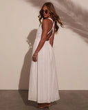 Reyanne Eyelet Embroidered Maxi Dress