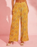 Ruisa Printed Wide Leg Pants