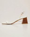 Xandria Sling Back Block Heel Sandal