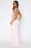 Compliment Me Maxi Dress Baby Pink