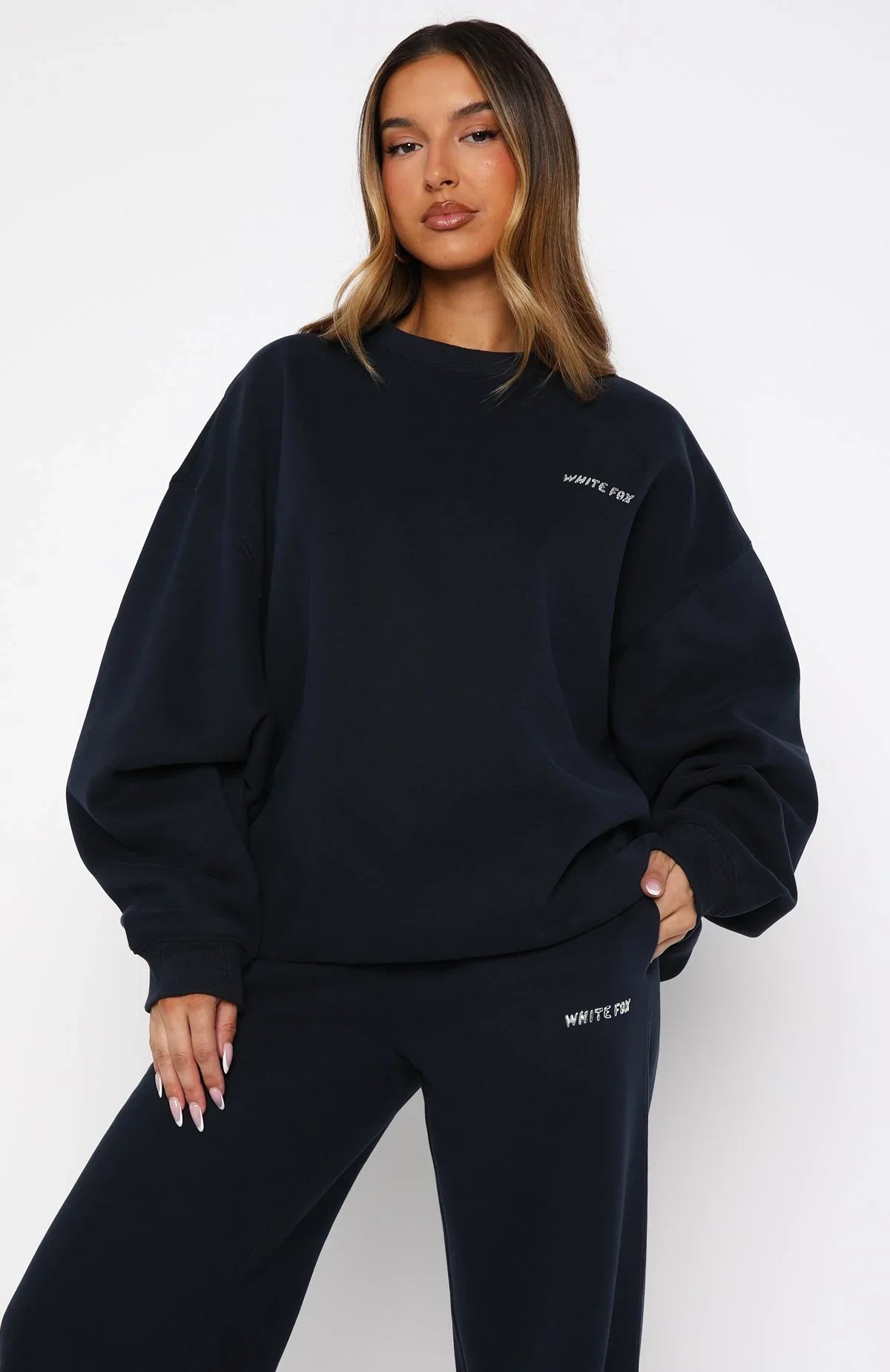 Test Drive Oversized Sweater Dark Navy