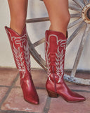 Samara Heeled Western Boot