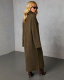 Roselle Turtleneck Midi Sweater Dress