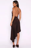 Sealed With Love Midi Dress Espresso