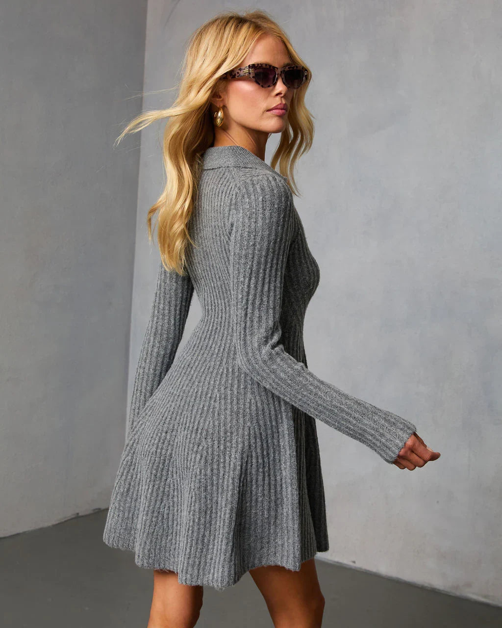 Cecilie Knit Mini Dress