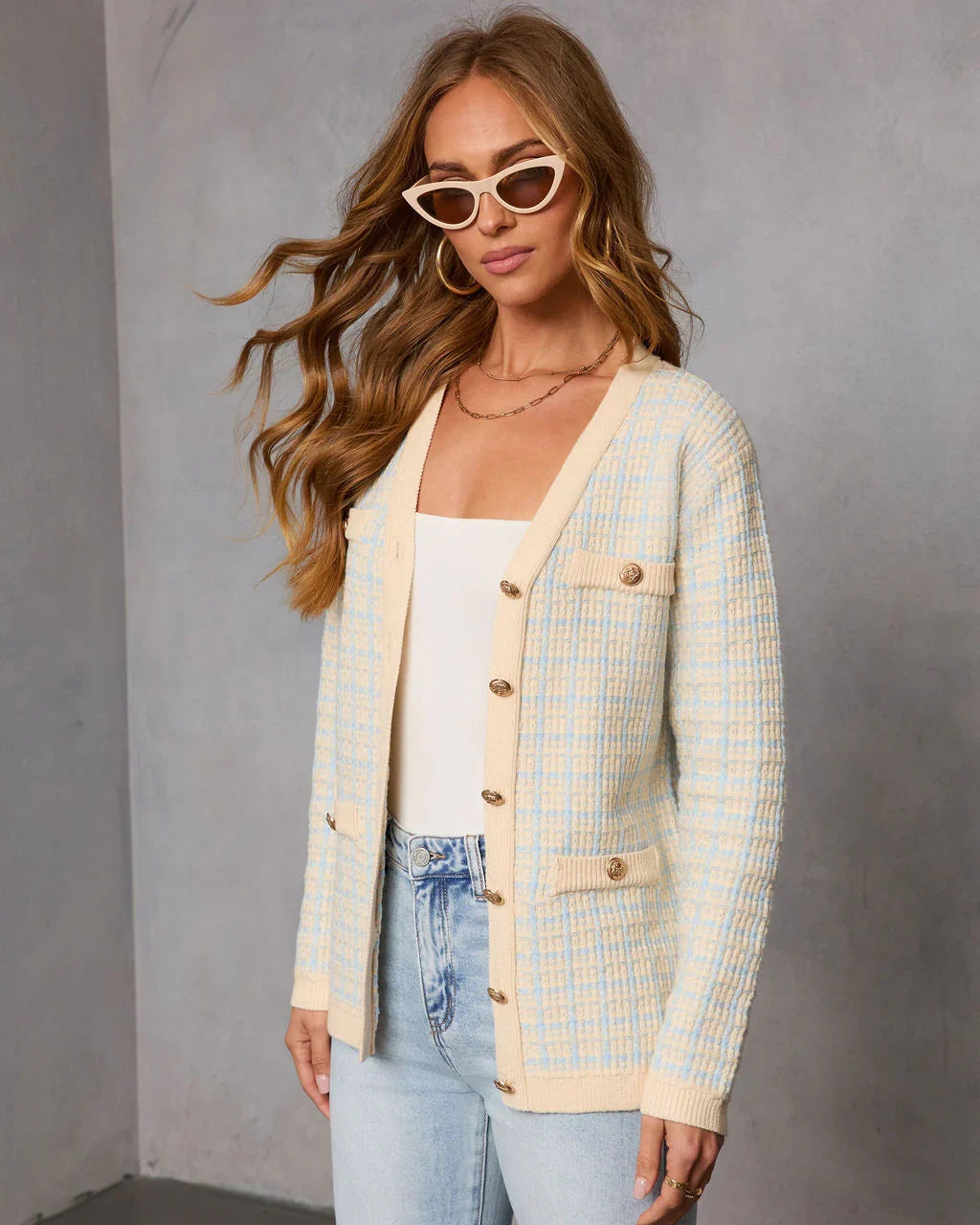 Pale Morning Knit Cardigan