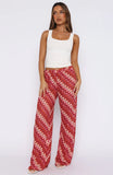 Long Desire Pants Berry
