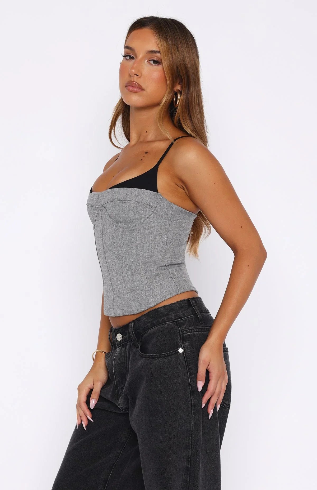 Atomic Heart Bustier Grey