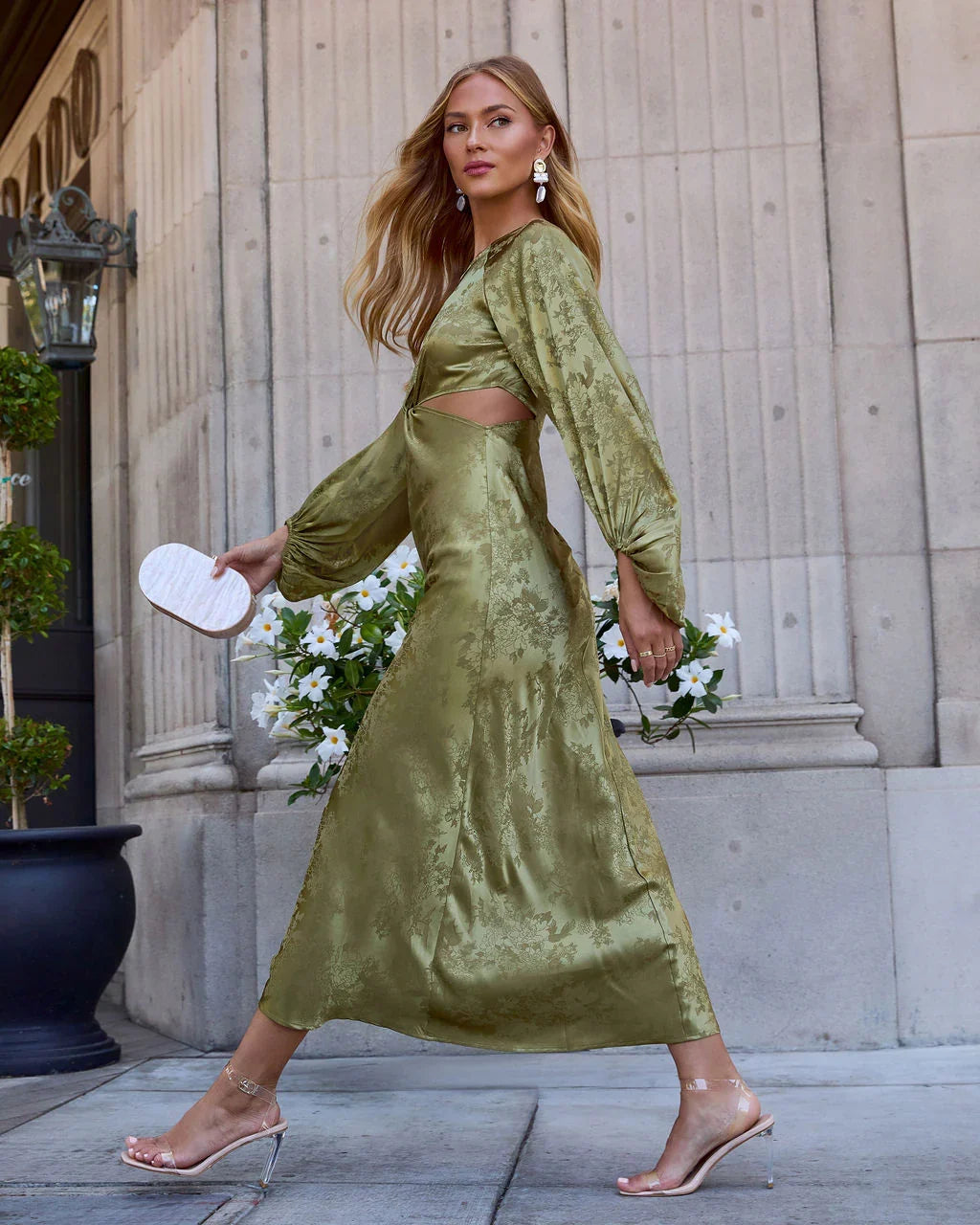 Under My Spell Cutout Maxi Dress