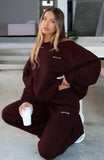 Test Drive Oversized Sweater Chocolate