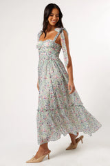 Floret Midi Dress Multi