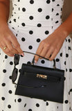 Hope Top Handle Bag Black