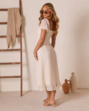Sweetheart Rodeo Corset Midi Dress