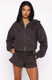 Hiding Away Lounge Shorts Dark Camo