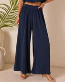 Island Sway Pleated Wide Leg Pants