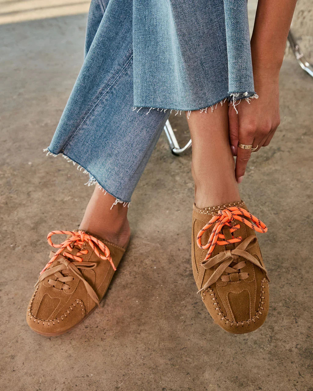Soft Goals Slip On Sneaker Mules
