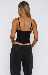Jealousy Bustier Black