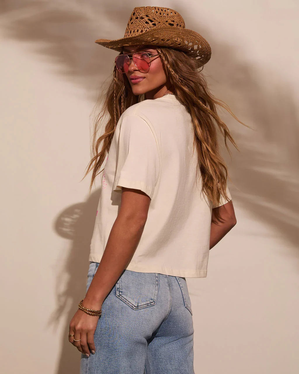 Wild West Cropped Graphic Tee