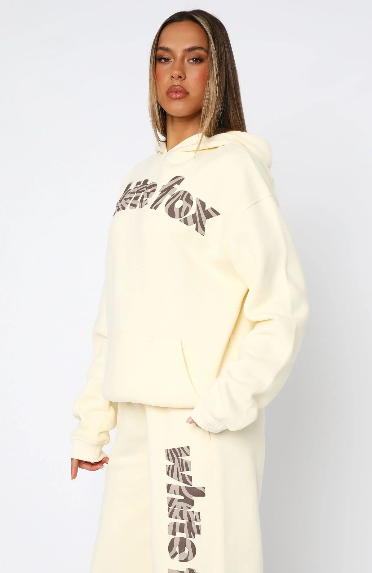 From The Archives Maya Oversized Hoodie Lemon