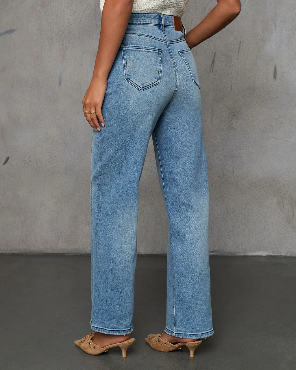Tomcat Stretch High Rise Relaxed Denim