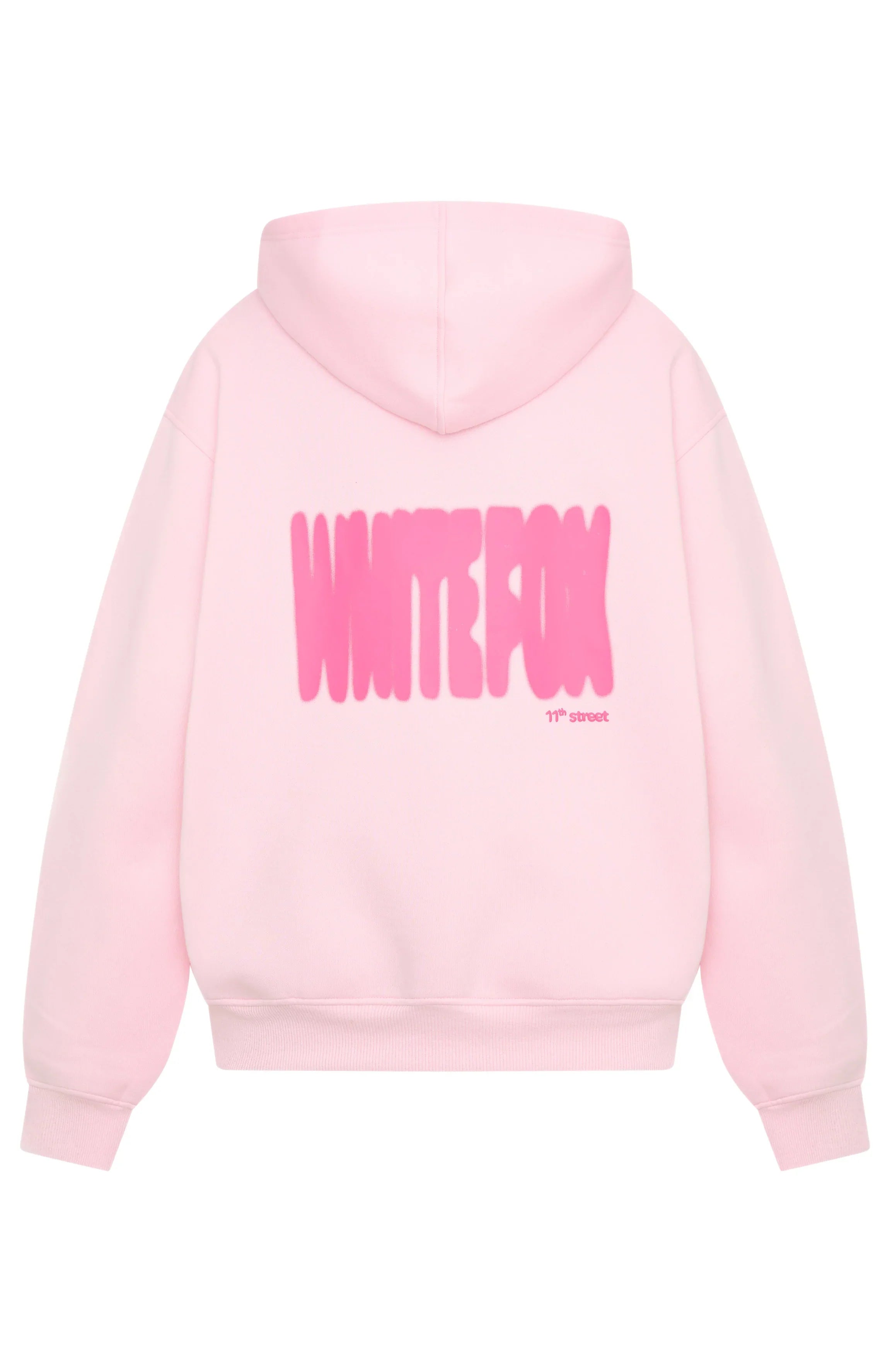 11th Street New York Or Nowhere Oversized Hoodie Pink Sugar