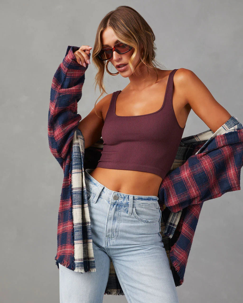 Deva Ribbed Tank Brami