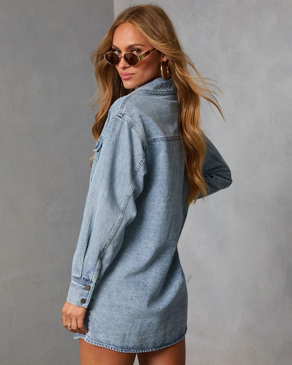 Tawnelle Denim Mini Dress