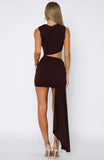 Smiling At You Mini Dress Plum