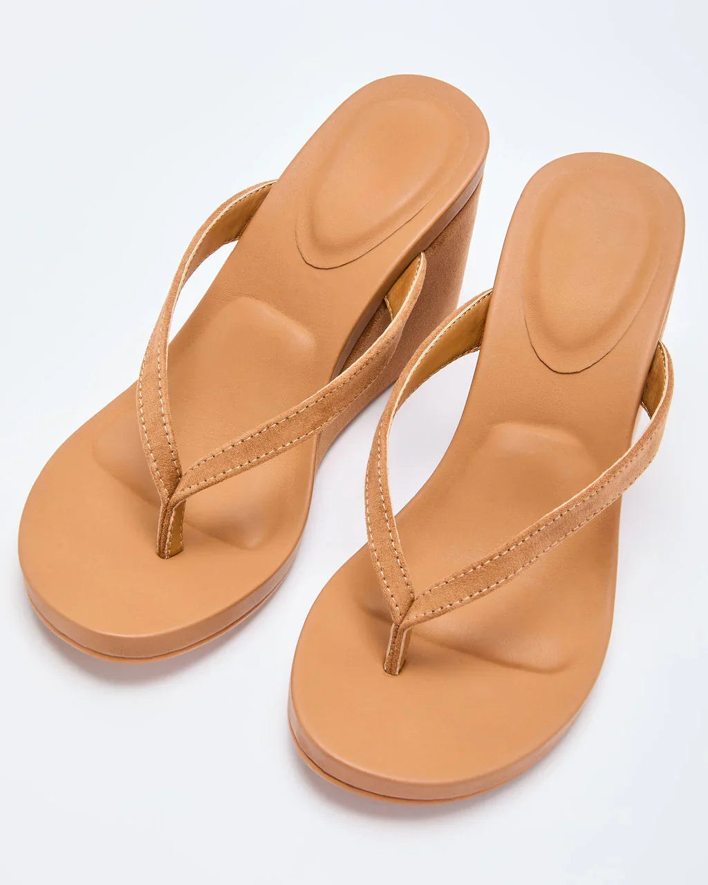 Parvati Faux Suede Wedge Sandals