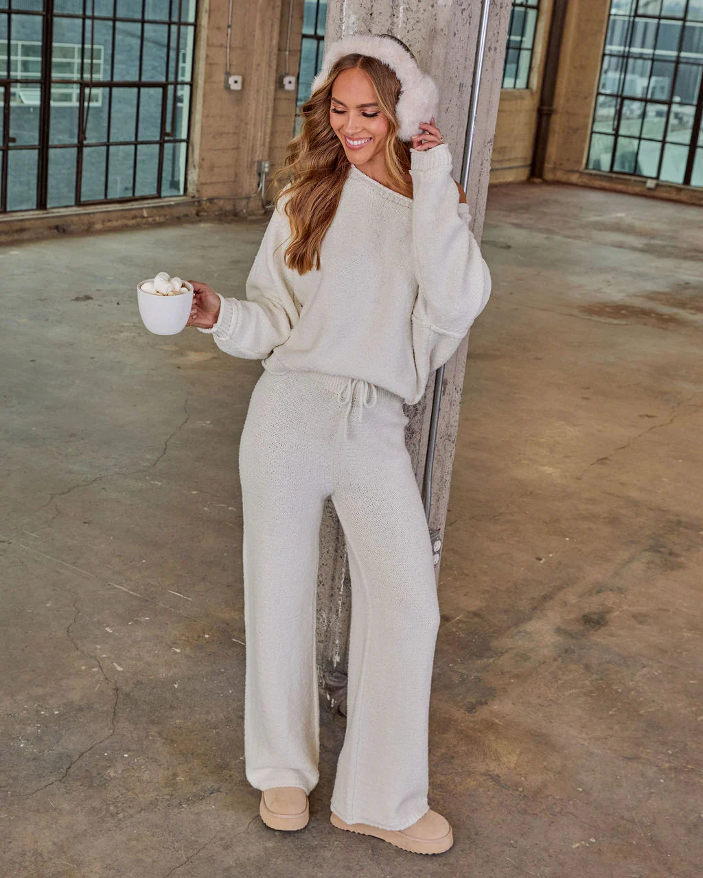 Chill Season Knit Drawstring Pants