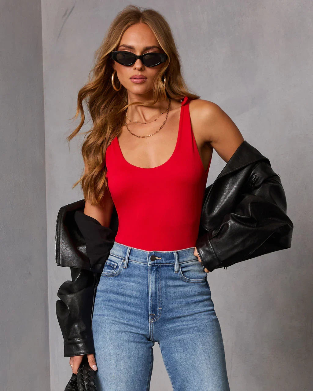 Style Shift Shoulder Tie Bodysuit