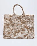 Villa Views Tropical Print Tote Bag