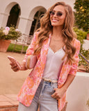 Bloom Bright Botanical Jacquard Blazer
