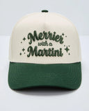 Merrier With A Martini Baseball Cap