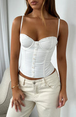 Fall In Love Bustier White