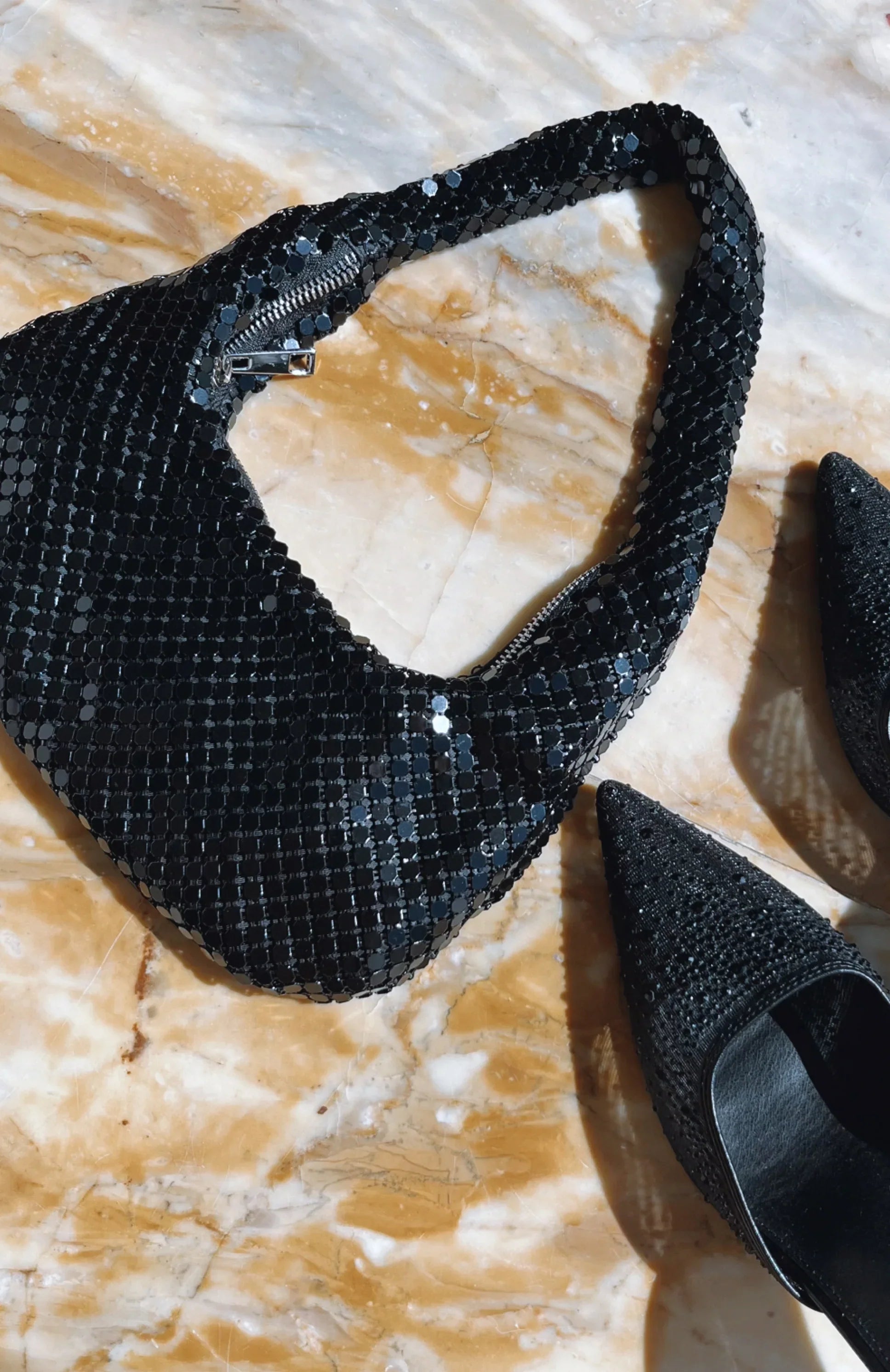 Vanita Shoulder Bag Black