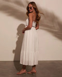 Pucker Up Plisse Maxi Dress