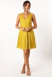 Rubes Mini Dress Mustard