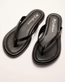 Javana Vegan Leather Flip Flops