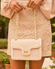 Jenie Straw Shoulder Bag