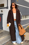Got To Go Teddy Coat Coffee