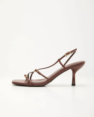 Katena Strappy Open Toe Heels