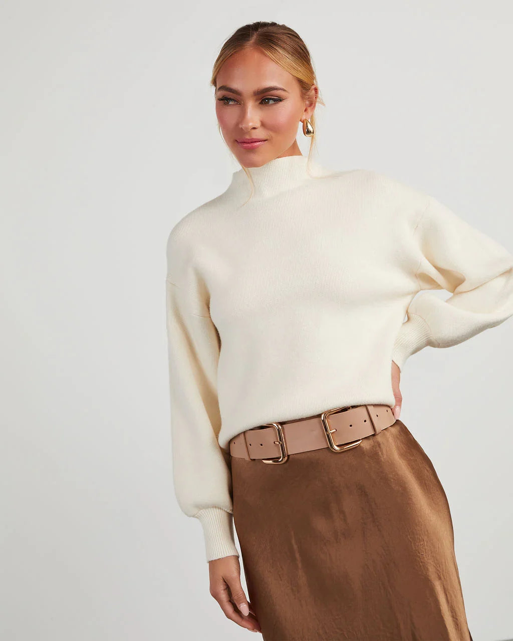 Mayla Double Buckle Wide Belt
