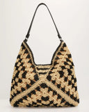 Full of Sunshine Woven Straw Shoulder Bag