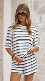 Scout Shorts White Stripe