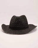 Afterglow Escape Straw Western Hat