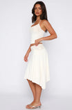 Cool Chaos Midi Skirt Off White